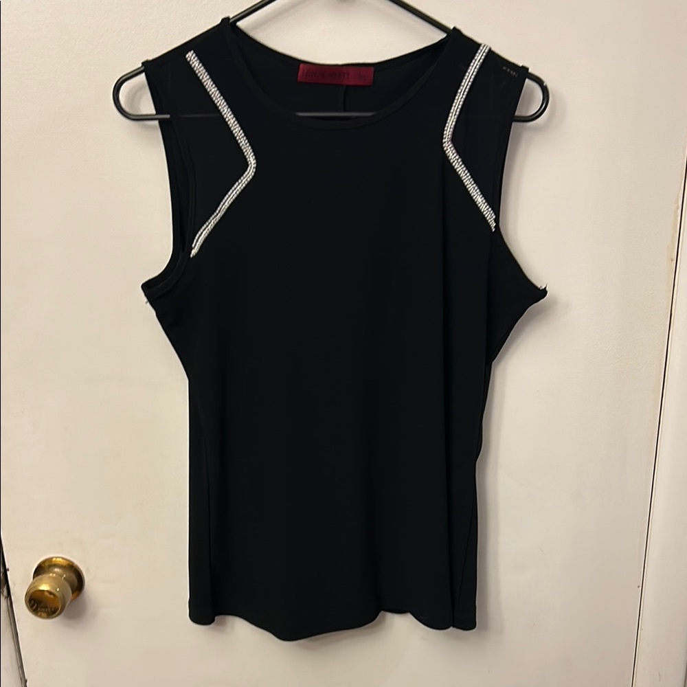 Love Scarlett Women’s Top Black/Embellished Size Small
